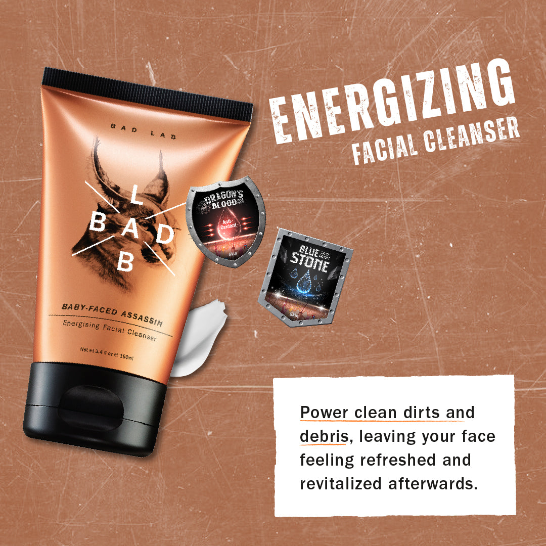BABY- FACED ASSASSIN ENERGISING FACIAL CLEANSER - 100ml