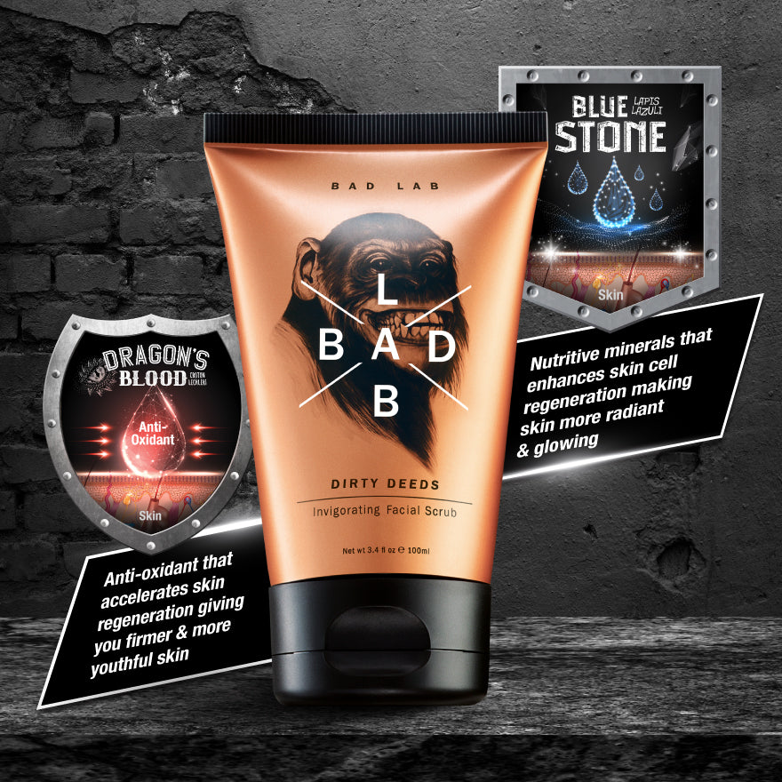 DIRTY DEEDS — INVIGORATING FACIAL SCRUB