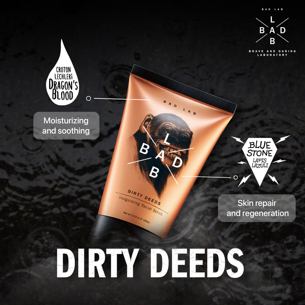 DIRTY DEEDS — INVIGORATING FACIAL SCRUB