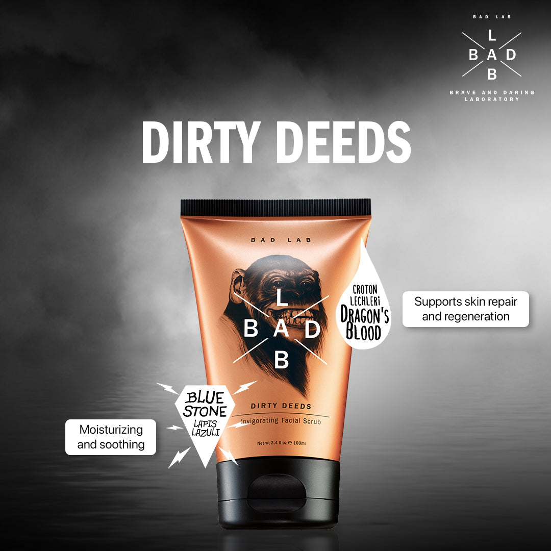DIRTY DEEDS — INVIGORATING FACIAL SCRUB