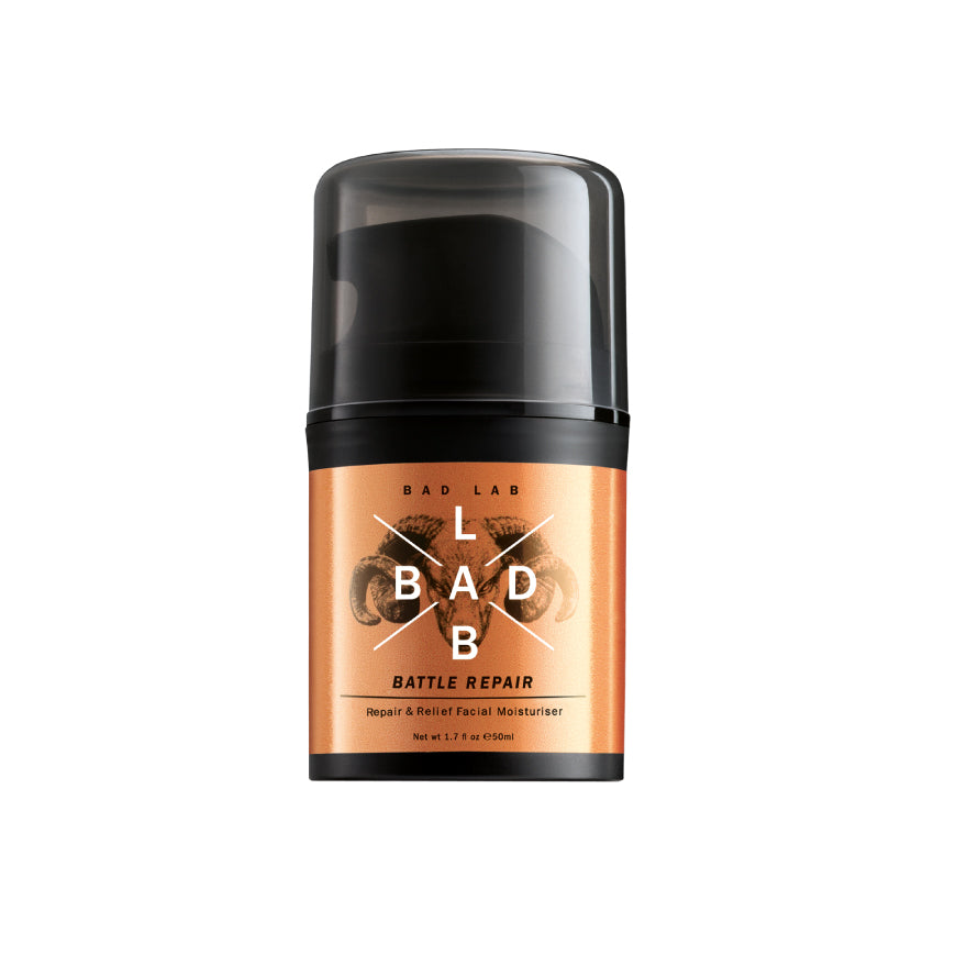 BATTLE REPAIR — REPAIR & RELIEF FACIAL MOISTURISER - 50ml