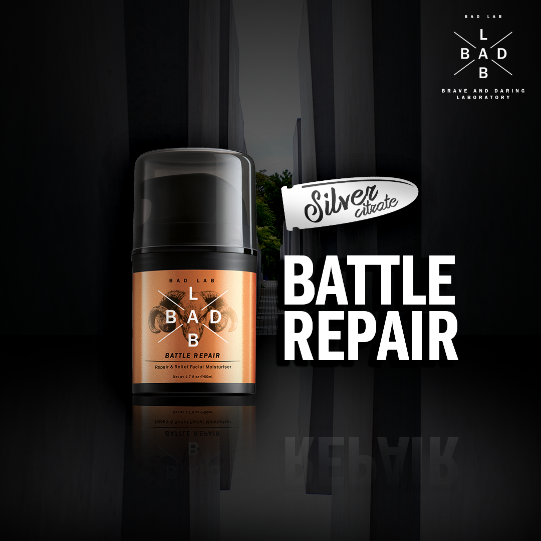 BATTLE REPAIR — REPAIR & RELIEF FACIAL MOISTURISER - 50ml