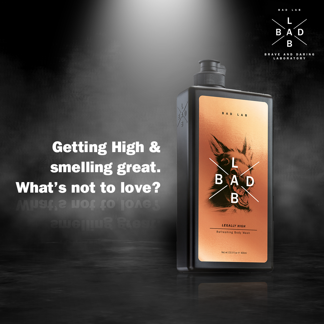 LEGALLY HIGH REFRESHING BODY WASH FOR MEN - 400ml