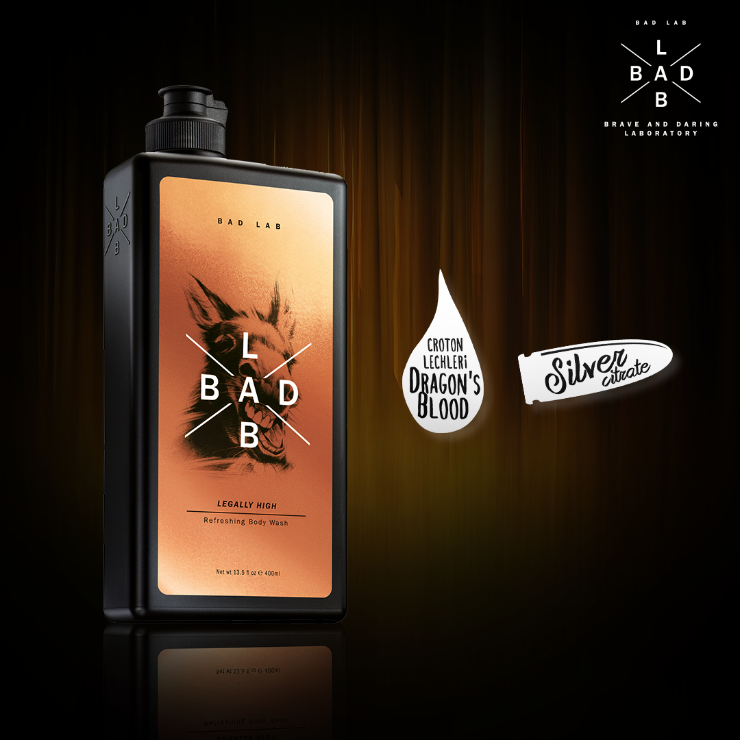 LEGALLY HIGH REFRESHING BODY WASH FOR MEN - 400ml