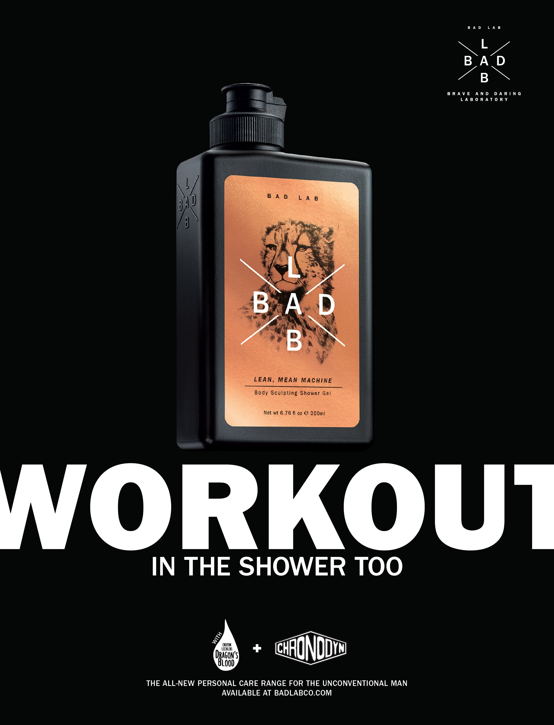 LEAN, MEAN MACHINE BODY SCULPTING SHOWER GEL - 400ml