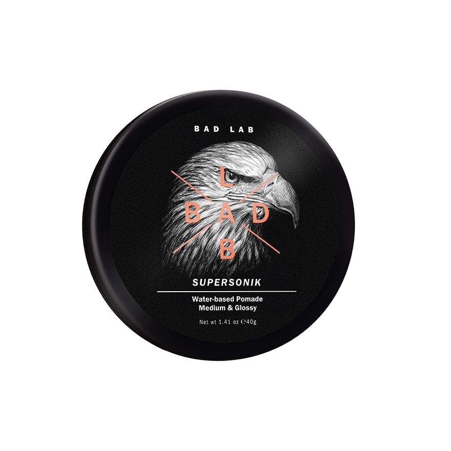 SUPERSONIK WATER-BASED HAIR POMADE - MEDIUM & GLOSSY