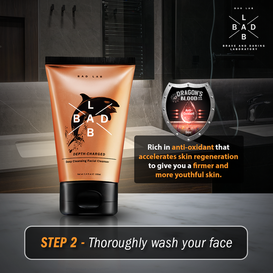 DEPTH-CHARGED DEEP CLEANSE CHARCOAL CLEANSER - 100ml