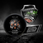 JET BLACK WATER-BASED HAIR POMADE - STRONG & GLOSSY
