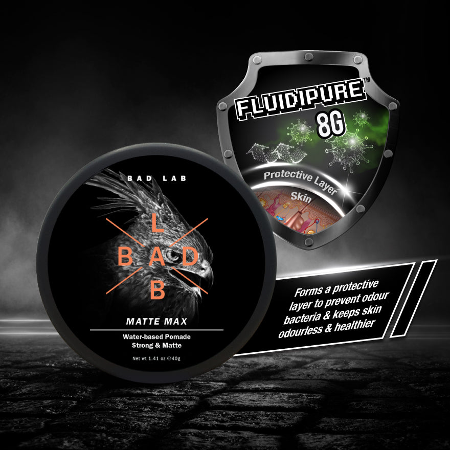 MATTE MAX WATER-BASED HAIR POMADE - STRONG & MATTE