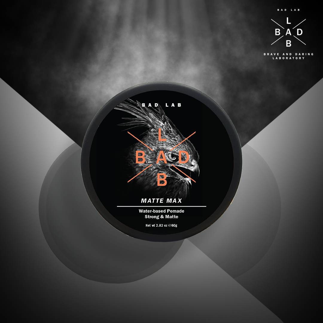 MATTE MAX WATER-BASED HAIR POMADE - STRONG & MATTE