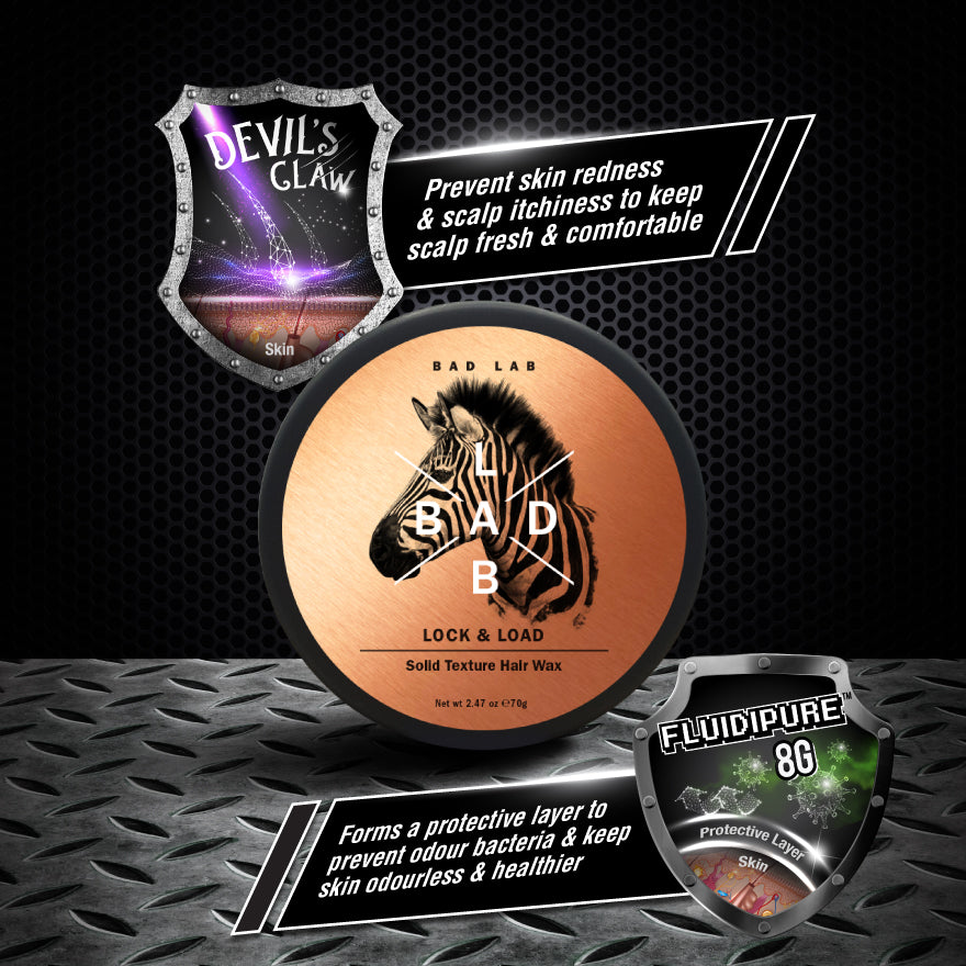 LOCK & LOAD SOLID TEXTURE HAIR WAX