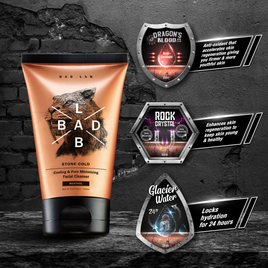 STONE COLD PORE REFINE &  MATTE-FINISH MUD CLEANSER - 100ml